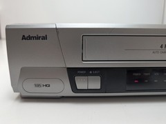 Admiral JSJ 20453 VCR VHS Player Recorder 4 Head – No Remote