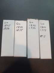 Quad 4 Conn by RCA 12AU7A ECC82 Tubes, Closely Matched, Clr Top, Lg Pl, #2