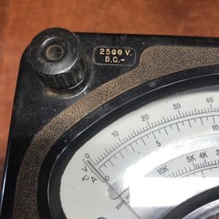 Vintage Universal AVO Avometer Models 8 Mk. IV And 9 Mk. IV England