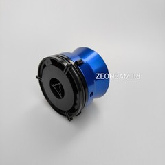 1 Pair Pro 1/4″ Revox NAB Hub Adapters For Reel To Reel Tape Recorders (blue)