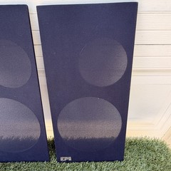 Pair Of Vintage EPI (Epicure) Model 100V, Speakers Grills Covers Only, W/Logo