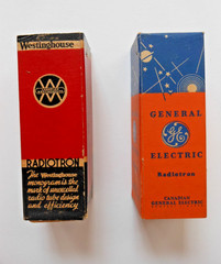 1A7GT VT147 Westinghouse GE Radio Tube Wards Sonora Motorola RCA steampunk? vtg