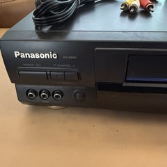 Panasonic VCR Plus PV-966H Blue Line 4 Head Hi-Fi Stereo Omnivision w/ Remote