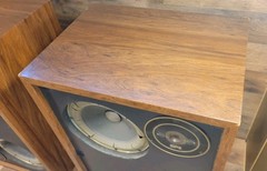 1979 EPI Epicure 180V Speakers Pair Large Cabinet Speakers 25″x16″ Need Refoamed