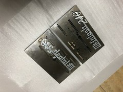 McINTOSH MC240 BLACK+BRUSHED LOGO EMBLEM LABEL BADGE – New Reproduction for DIY