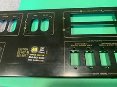 Pioneer SA-6500 II Stereo Integrated Amplifier Parting Out Rear Panel