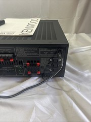 Vintage Kenwood KR-V6030 Stereo Receiver Tested Excellent W/ Remote & Manual