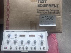 Sencore SG80 AM Stereo – FM Stereo Analyzer NIB Original Box W/ Manuals Tested