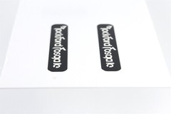 Rockford Fosgate logo badge Sticker Decal DIY waterproof 63mm(2.5″)X12mm(0.5″)