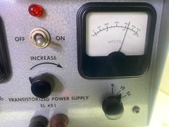 Vintage EL 451 Transistorized power supply