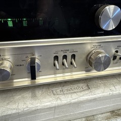1970s Luxman BIC LUX 71/2R Receiver monster Stereo Audiophile w/ Wood Cabinet