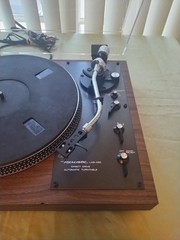 REALISTIC LAB-420 TURNTABLE WORKING VINTAGE DIRECT DRIVE FULL AUTO NEW COVER