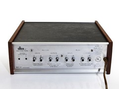 DBX MODEL DBXII 122 ORIGINAL 1970’s WORKS TESTED Silver Face Wood Case Vintage