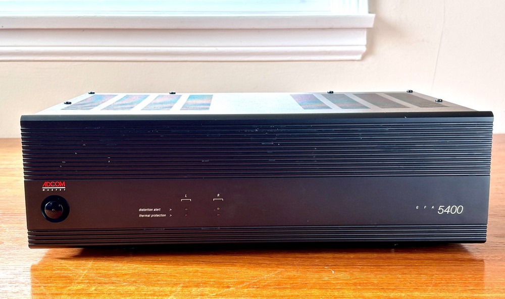 Adcom GFA-5400 Stereo Power Amplifier – 125Wpc – TESTED WORKING