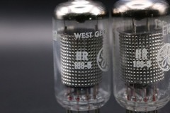 GE 6267 EF86 Pair – West Germany – Silver Mesh Shield – Cup Getter