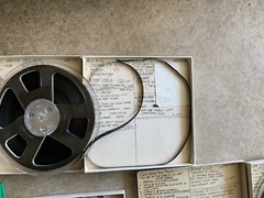 LOT Of 7Vintage CertRon,Realistic,Etc. High Fidelity Magnetic Recording Tape