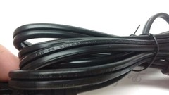 Roberts Power Cord for Vtg Reel to Reel Tape Recorder 2-Round Prong 5/16″ Spaced