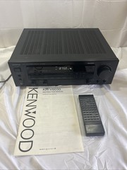 Vintage Kenwood KR-V6030 Stereo Receiver Tested Excellent W/ Remote & Manual