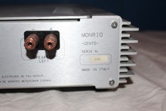 MONRIO CENTO VINTAGE 2 CHANNEL STEREO HIGH END POWER AMPLIFIER – Sold AS IS