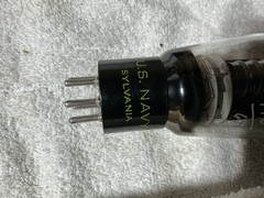 Sylvania JAN 307A VT-225 Vacuum Tube NOS Mil Spec Power Pentode TV-7 Tested 111%