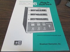 BROADCAST ELECTRONICS – 5300B PLUG-IN MULTI-DECK – SPEC SHEET
