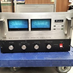 McIntosh MC2500 Silver Power Amplifier Tased Japan 100V + NTI-200 Converter Set