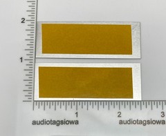 LWE VI (6) Speaker Badge Pair Custom Made Aluminum PAIR