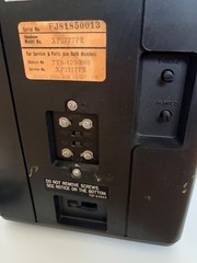 Vintage Quasar Portable Television XP1777PE 7″ – Works Black And White