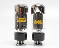 2X – Realistic Lifetime – GE Fat Bottle 6CA7 EL34 Vacuum Tubes — KT1