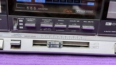 Fisher CR-W85 Studio Series Recording Dual Cassette Deck Stereo For Parts Repair