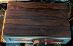 Luxman T-90 FM AM Tuner Tested Working Wooden Case Vintage Japan Audiophile