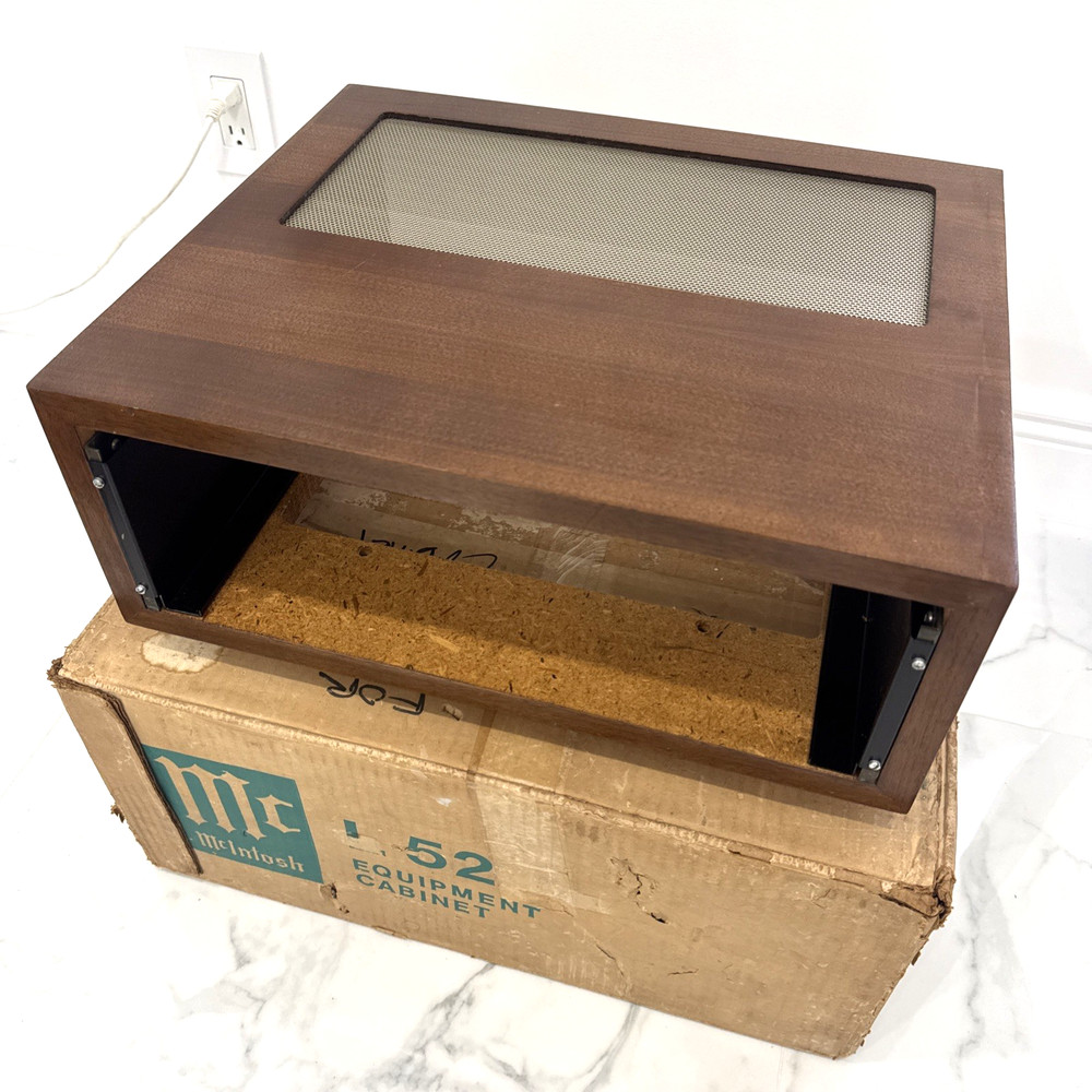 Boxed Vintage McIntosh L52 Cabinet – Old Stock – Fits C22 C28 MR80 & More!