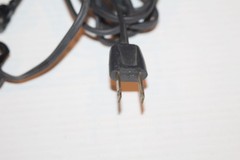 OEM Power Cord Wall Cable w/ Connector – G.E C252g Turntable Record Player Part