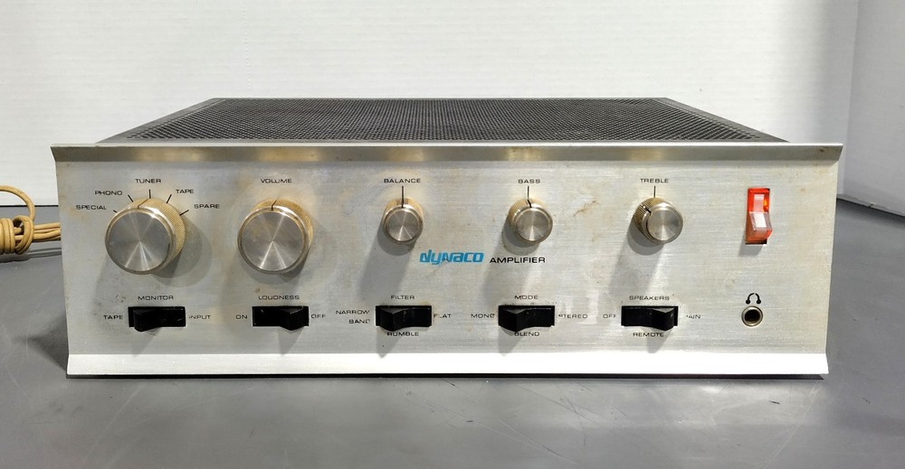 Dynaco SCA-80 40W Per Channel 8Ω Mono/Stereo Integrated Amplifier – Power Tested