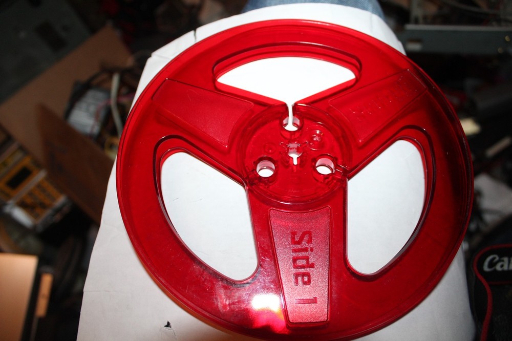 akai gx-77 reel to reel tape recorder Red Reel scotch