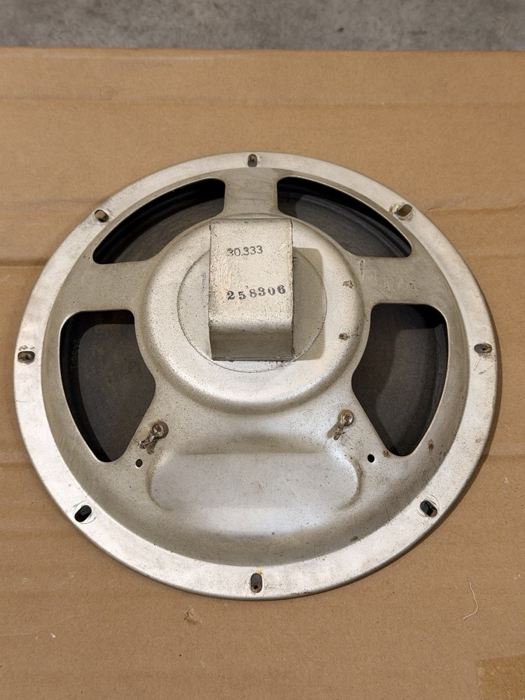 Vintage 12” PM Speaker 4 Ohm Tested Working 3.6Ω DC 30333 258306 OEM Tube Amp