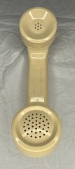 Vintage iKko Push Button Desk Phone Beige Retro Business Telephone Taiwan