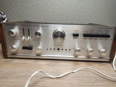 Kenwood Model KA-7002 Solid State Stereo Integrated Amplifier Works Read Please