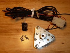 BIC 960 940 TURNTABLE MOTOR ASSEMBLY WORKS GREAT COMPLETE WITH AC CORD + SWITCH