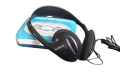 SONY Classic Vintage stereo sports Headphones -3.5mm jack