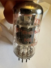 NOS 6LX8 Triode Pentode Vacuum Tube Packard Bell