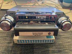 AUDIOVOX AM/FM MPX RADIO 8 Track Player Model C-977 Works Great New Belt Tested