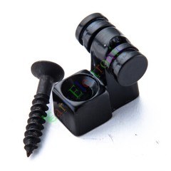 20pc Black Electric Guitar Neck Ball Press Button Screw Musical Instrument Parts