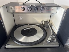 Vintage GE General Electric Trimline 500 Stereo Turntable Parts / Repair READ