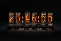 Nixie Tube Clock Controller. No IN-18 Tube.