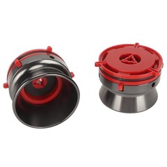 1 Pair NAB Hub Adapters Professional Polished Aluminum Reel To Reel Tape Opener