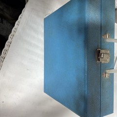 Imperial Party Time Blue Record Player Turntable Model 100 Vintage
