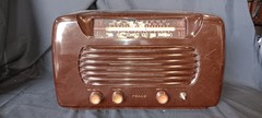 Vintage Bakelite Philco Tube Radio 48-472-121 w/ Schematic