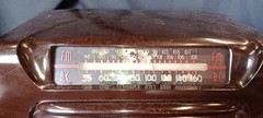 Vintage Bakelite Philco Tube Radio 48-472-121 w/ Schematic