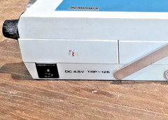 Very Rare! 1969 Crown TRP-126 Folding AM Radio & Phonograph w/cover Not working